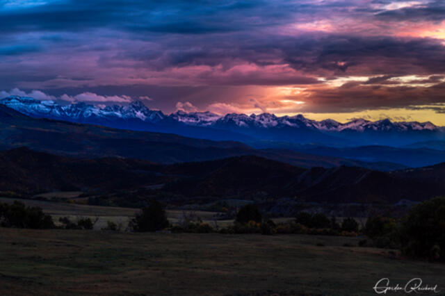Sneffels Range print